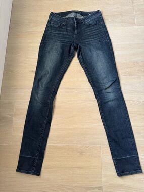 Lucky Brand Women's Dark Blue Skinny Jeans - Faded Noir